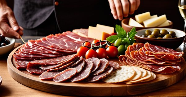 Assiette charcuterie ibérique bellota : l'art de la dégustation authentique