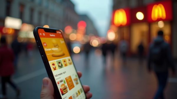 Commande simplifiée : l'application McDonald's à portée de main