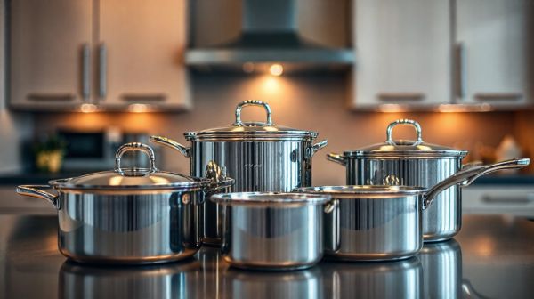 Top critères pour sélectionner le pack de poêles inox idéal